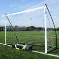 Futbalová bránka QuickPlay Kickster Elite 183 x 122 cm čierna/biela 2