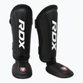 Chrániče holení a priehlavkov RDX T1 Shin Instep Guards black
