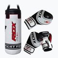 RDX boxovacie vrece 2 ks detské boxovacie vrece + sada rukavíc biela 3JPB-4W-2FT