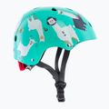 Detská cyklistická prilba Hornit Llama tyrkysová/biela 4