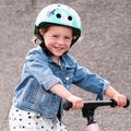 Detská cyklistická prilba Hornit Llama tyrkysová/biela 9