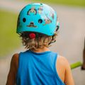 Detská cyklistická prilba Hornit Sloth modrá/hnedá 13