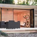 Hornit Clug Pro Hybrid nástenný vešiak na bicykel čierny 7762HCP 4