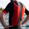 Pánsky triatlonový oblek HUUB Race Long Course Tri Suit čierno-červený RCLCS 9