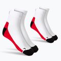 Bežecké ponožky HUUB 2 pack white RUNSOCK