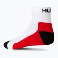 Bežecké ponožky HUUB 2 pack white RUNSOCK 3