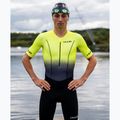 Pánsky triatlonový oblek HUUB Commit Long Course Suit čierno-žltý COMLCSFY 9