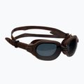 HUUB Retro hnedé plavecké okuliare A2-RETRO