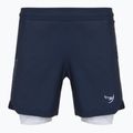 Pánske tréningové šortky FUMETSU Icon Dual Layer navy/ white