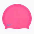 Detská plavecká čiapka Nike Solid Silicone pink TESS0106-670