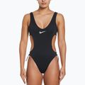 Dámske jednodielne plavky Nike Wild čiernobiele NESSD255-001 4