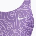 Nike Hydrastrong Multi Print Fastback space purple detské jednodielne plavky 3