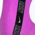 Dámske jednodielne plavky Nike Logo Tape Fastback fuchsia dream 4