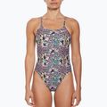 Dámske jednodielne plavky Nike Hydrastrong Multi Print pink bloom 4