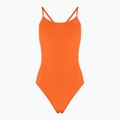 Dámske jednodielne plavky Nike Lace Up Tie Back total orange