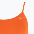 Dámske jednodielne plavky Nike Lace Up Tie Back total orange 3