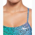 Dámske jednodielne plavky Nike Hydrastrong Cutout cool multi 6