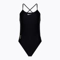 Dámske jednodielne plavky Nike Hydrastrong Adjustable Crossback black