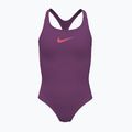 Detské jednodielne plavky Nike Essential Racerback hot fuchsia