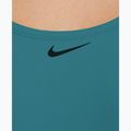 Dámske jednodielne plavky Nike Logo Tape Fastback dusty cactus 3