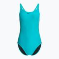 Dámske jednodielne plavky Nike Logo Tape Fastback dusty cactus