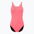 Dámske jednodielne plavky Nike Hydrastrong Solid Fastback hot punch