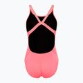 Dámske jednodielne plavky Nike Hydrastrong Solid Fastback hot punch 2