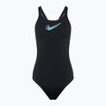 Dámske jednodielne plavky Nike Hydrastrong 3D Swoosh Fastback black