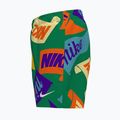 Detské plavecké šortky Nike Tossed Flags 4" Volley stadium green 3