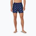 Pánske plavecké šortky Nike Multi Print 5" Volley midnight navy