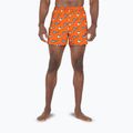 Pánske plavecké šortky Nike Multi Print 5" Volley orange blaze