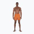 Pánske plavecké šortky Nike Multi Print 5" Volley orange blaze 2
