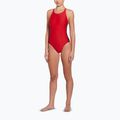 Dámske jednodielne plavky Nike Logo Tape Fastback university red 2