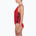 Dámske jednodielne plavky Nike Logo Tape Fastback university red 4