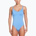 Dámske jednodielne plavky Nike Essential V-Neck university blue