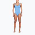 Dámske jednodielne plavky Nike Essential V-Neck university blue 2