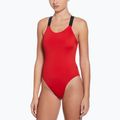 Dámske jednodielne plavky Nike Hydralock Fusion university red