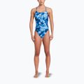 Dámske jednodielne plavky Nike Hydrastrong Cutout blue 2