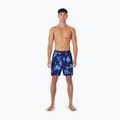Pánske plavecké šortky Nike Fine Floral 7" Volley midnight navy 2