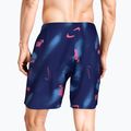 Pánske plavkové šortky Nike Multi Print 7" Volley midnight navy 3