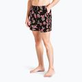 Pánske plavecké šortky Nike Multi Poppy Print 5" Volley black