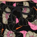Pánske plavecké šortky Nike Multi Poppy Print 5" Volley black 5