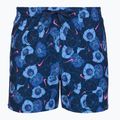 Pánske plavkové šortky Nike Multi Poppy Print 5" Volley midnight navy