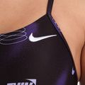 Dámske jednodielne plavky Nike Hydrastrong Cutout purple 4