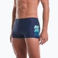 Pánske plavecké boxerky Nike Logo Graphic Square Leg midnight navy
