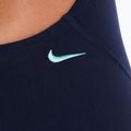 Dámske jednodielne plavky Nike Hydrastrong Logo Graphic Fastback midnight navy 5