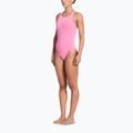Dámske jednodielne plavky Nike Hydrastrong Solid pink glow 2