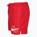 Pánske plavkové šortky Nike Logo Lap 5" Volley university red 3