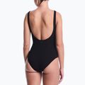 Dámske jednodielne plavky Nike Shoreline Pucker Scoop Neck black 3