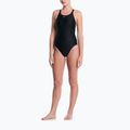 Dámske jednodielne plavky Nike Logo Tape Fastback black 2